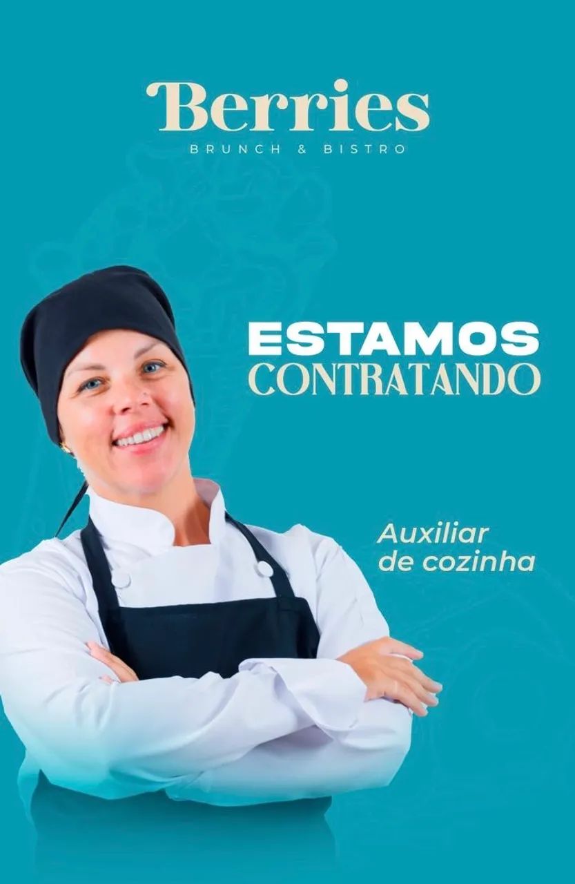 Emprego para Auxiliar de Cozinha