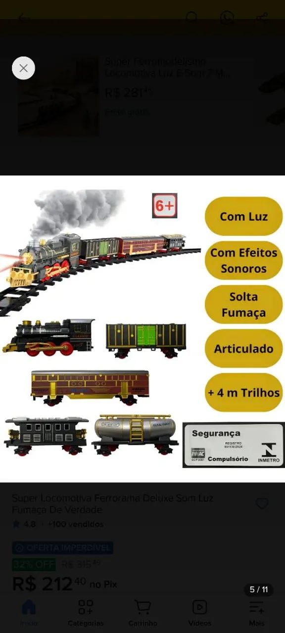 Locomotiva - ferrorama Braskit