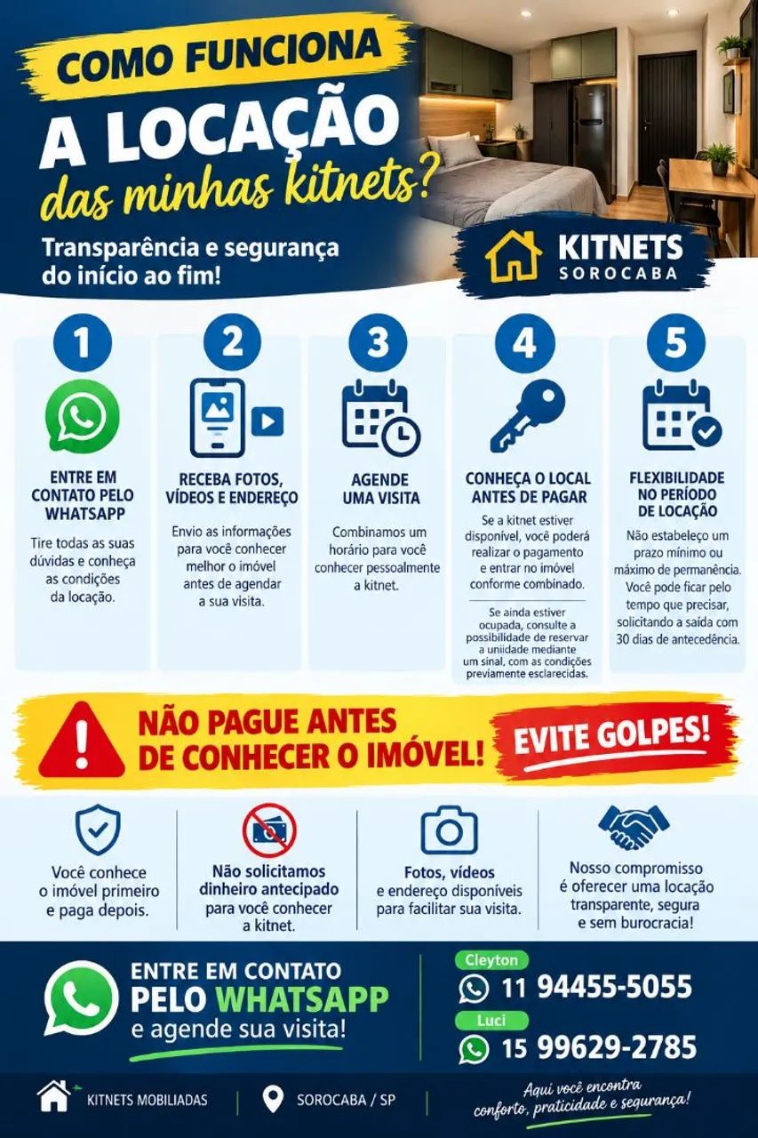 Alugo kitnet mobiliada com contas inclusa  - Foto 2