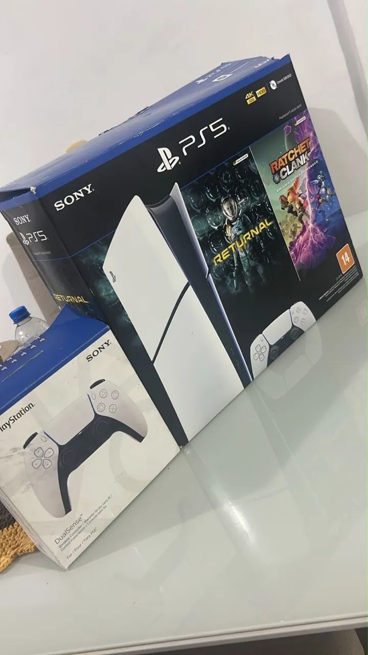 Ps5 slim , 1 Tb com dois controles  - Foto 2