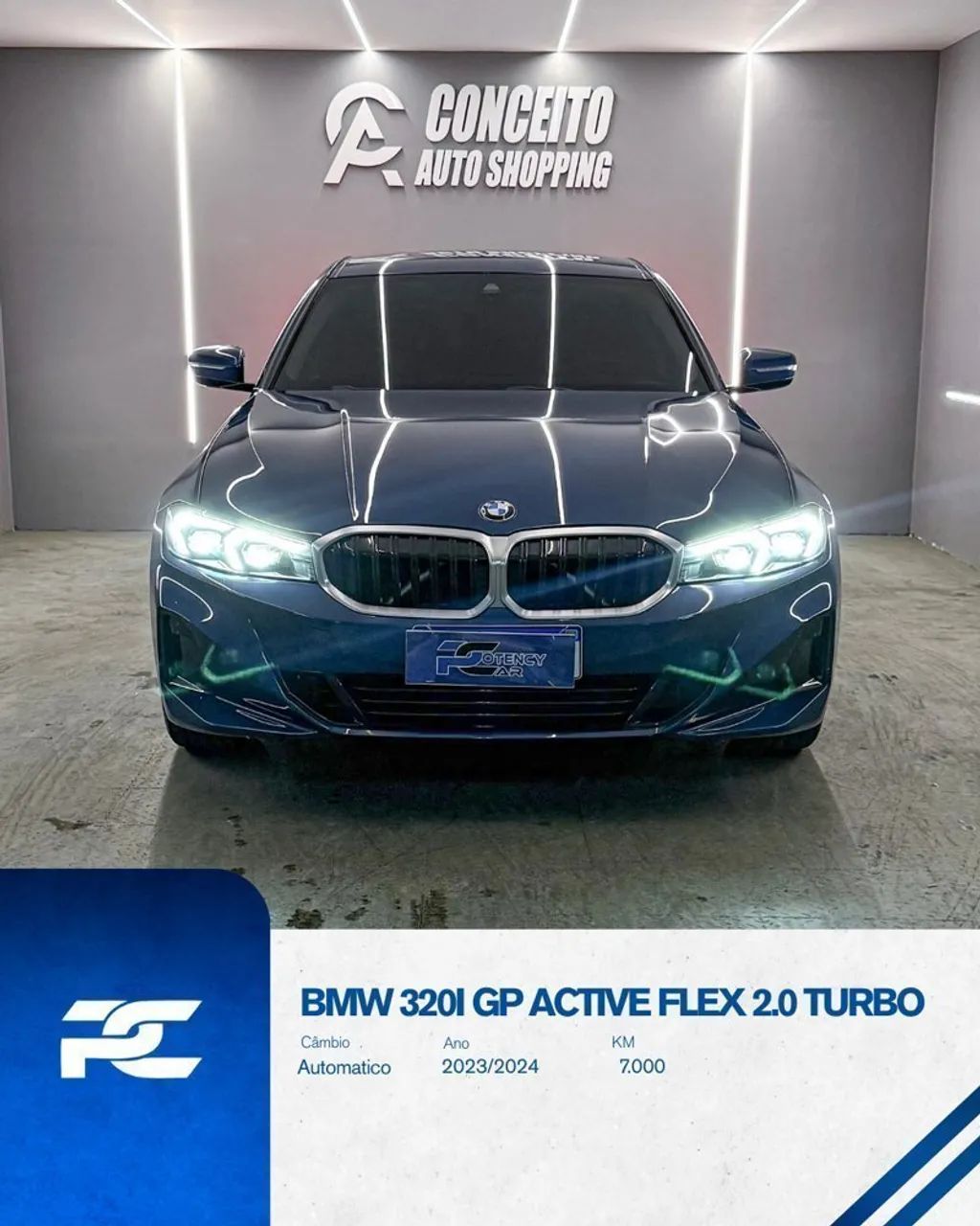 BMW 320I A 2.0 Turbo/activeflex 16V 184cv 4P 2024