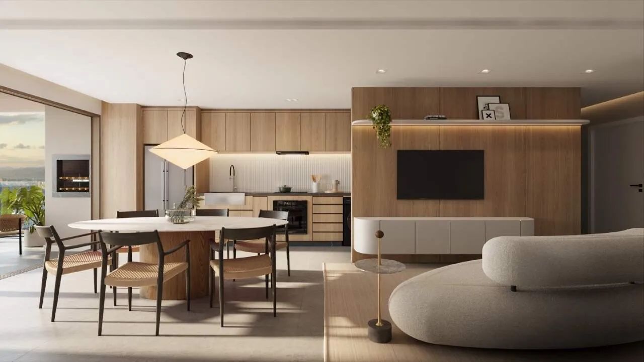 Apartamento de 103 m² com suíte e 2 dormitórios no NF Harmonic, Itajaí