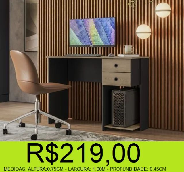 escrivaninha - compre e retire hoje mesmo 