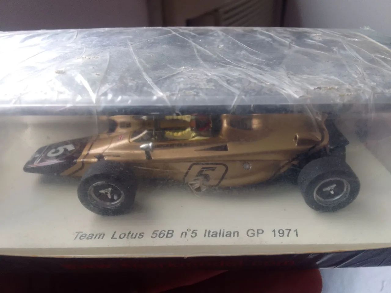 Miniatura Lotus 56B Itallian Gp 1971. - Hobbies e coleções - Praia