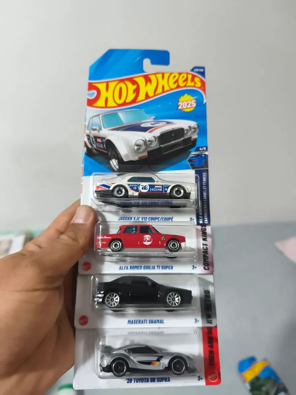 Hot Wheels - Lote 4 unidades 