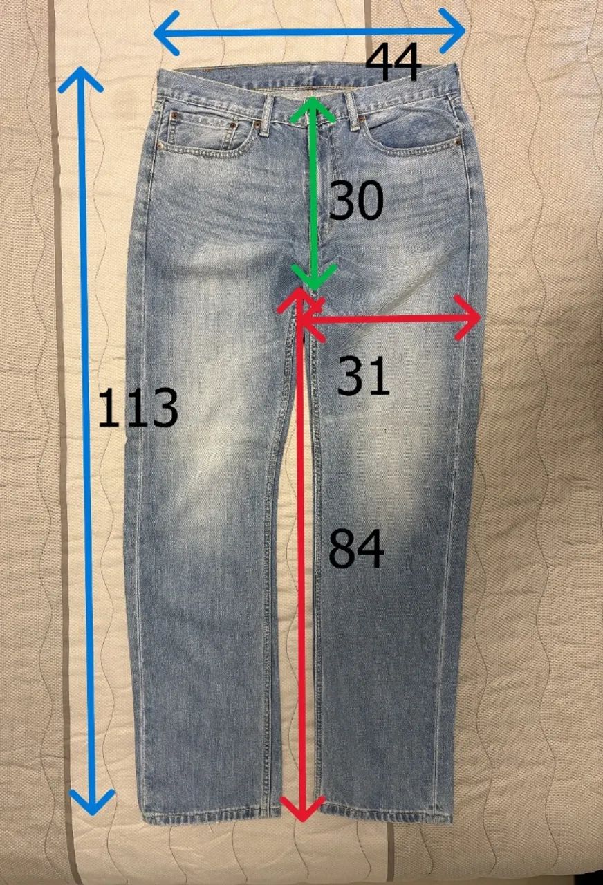 Calça Jeans Levi's - Tam. 44 (w 34 - L 34) - Foto 3