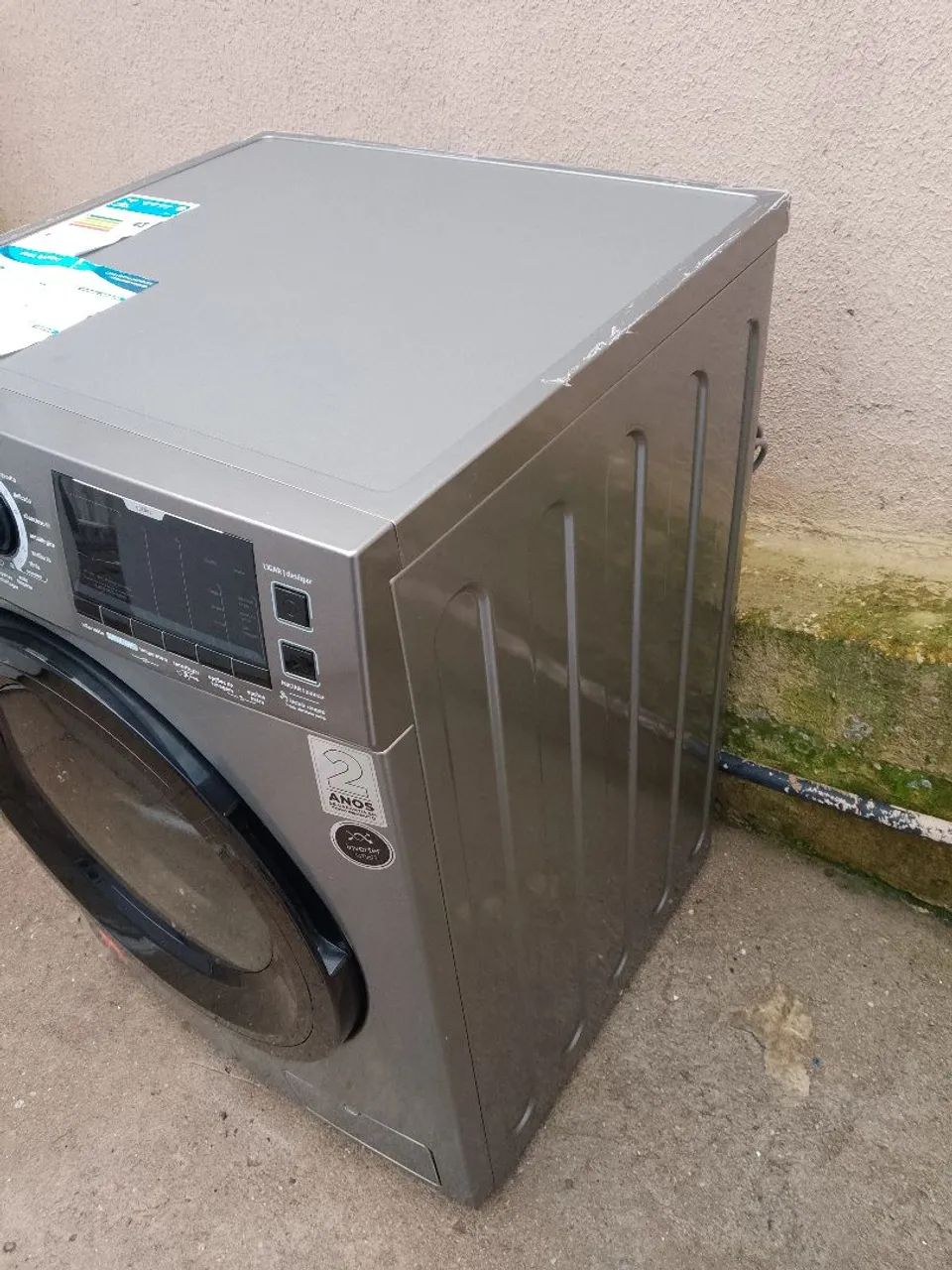 Lava e seca midea 11 kg semi nova  - Foto 4