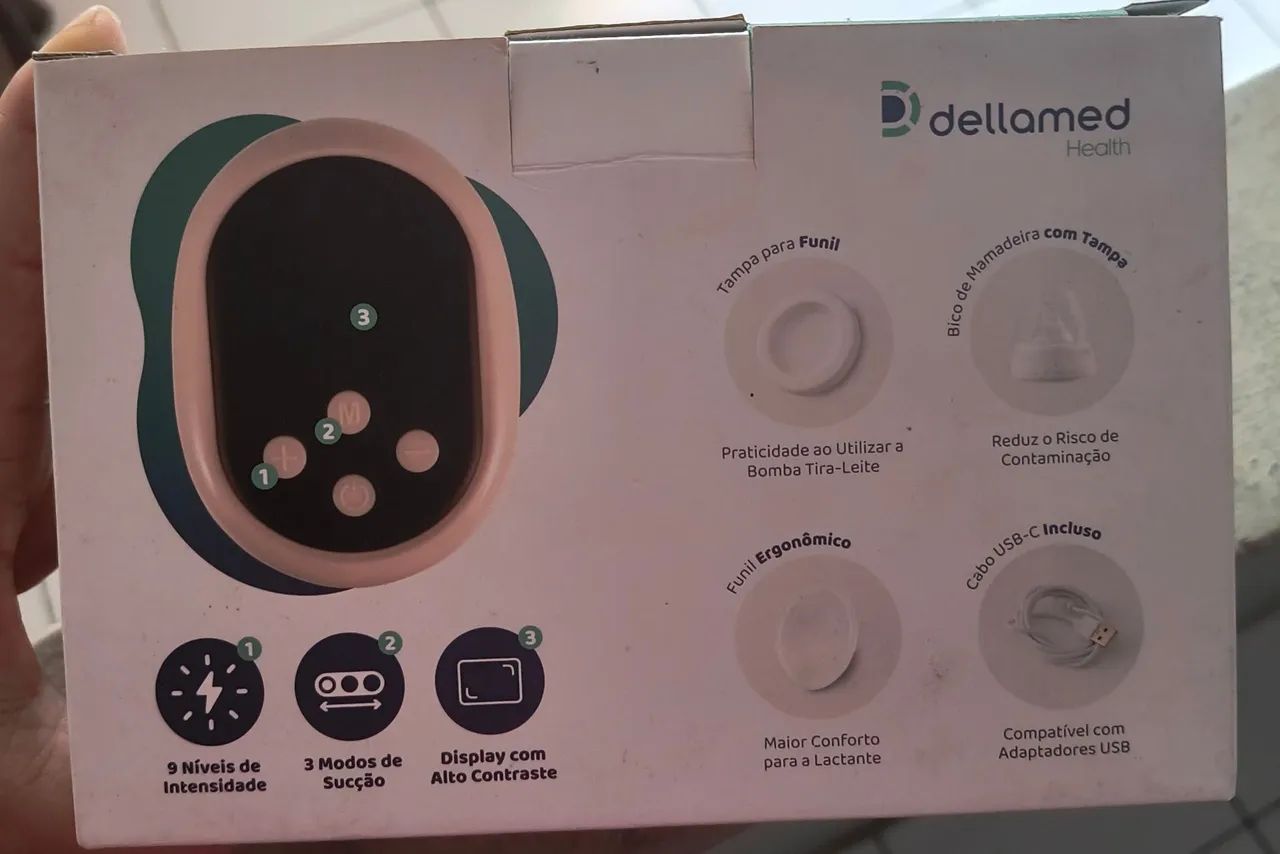 Bomba elétrica de leite 