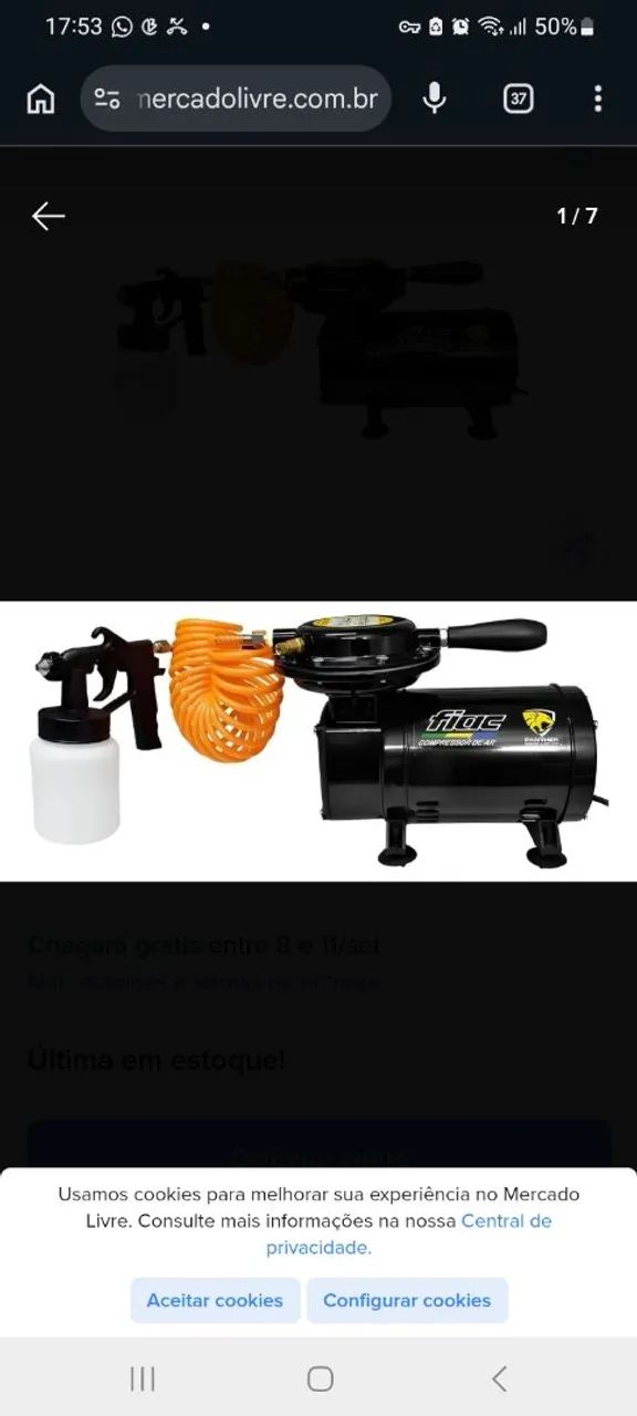 Compressor pra pintura - Foto 2