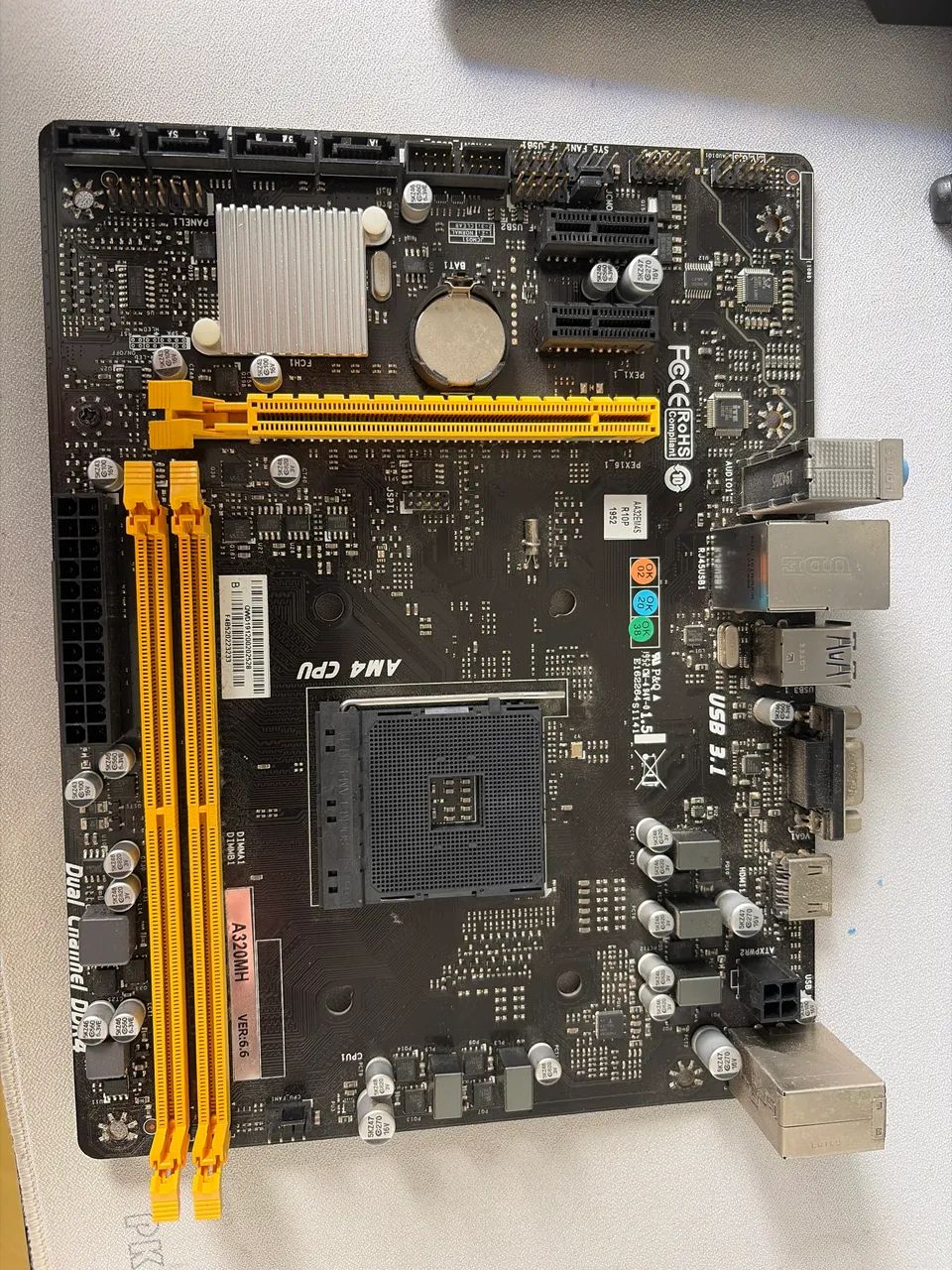 Placa mae A320mh biostar 