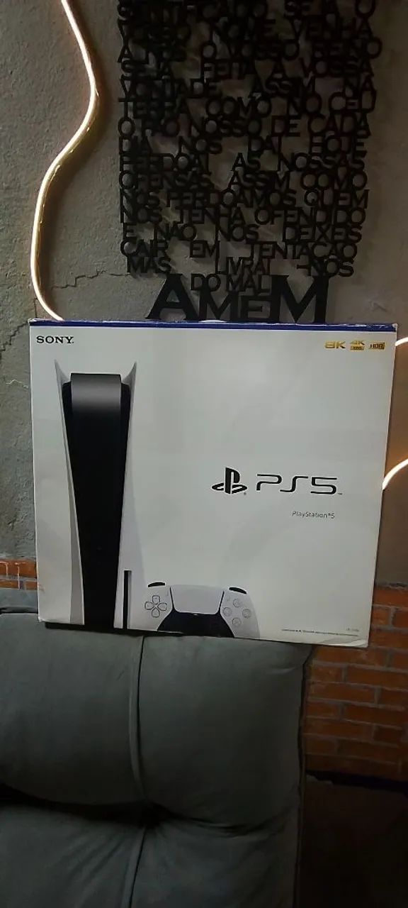 Caixa de Playstation 5