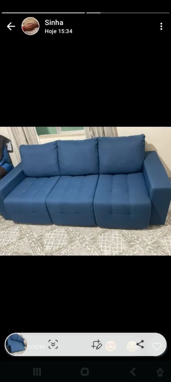 Vendo Sofá Retrátil  - Foto 2