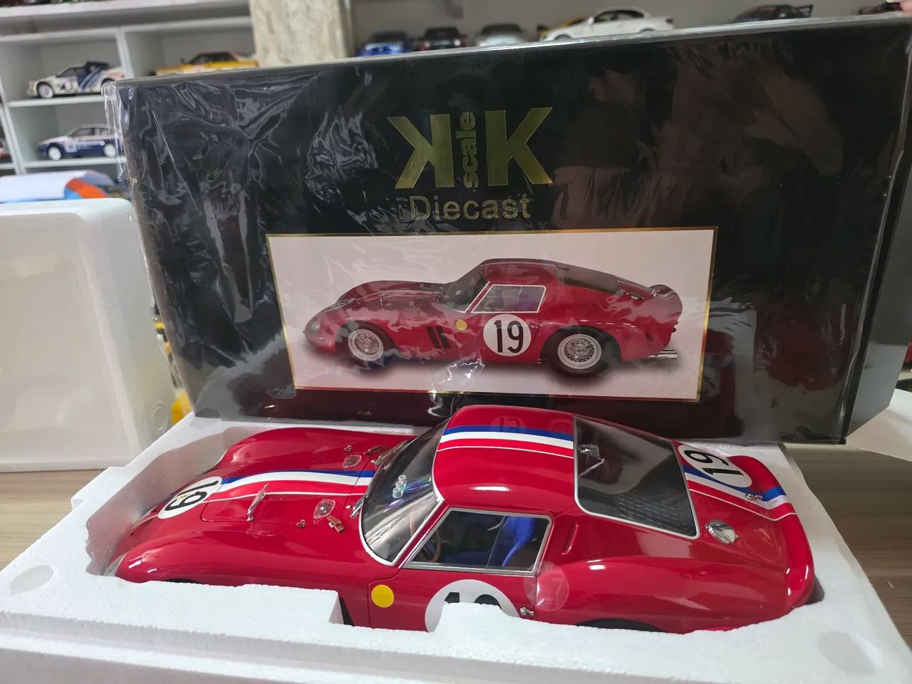 Miniatura 1.12 Ferrari 250 GTO 3.0 V12 24h Le Mans novo com
