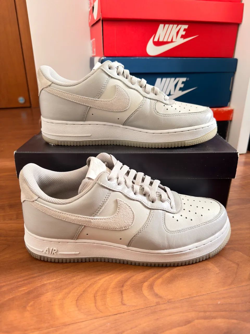 Nike Air Force 1 Low - 07 LV8 Light Bone - Foto 5