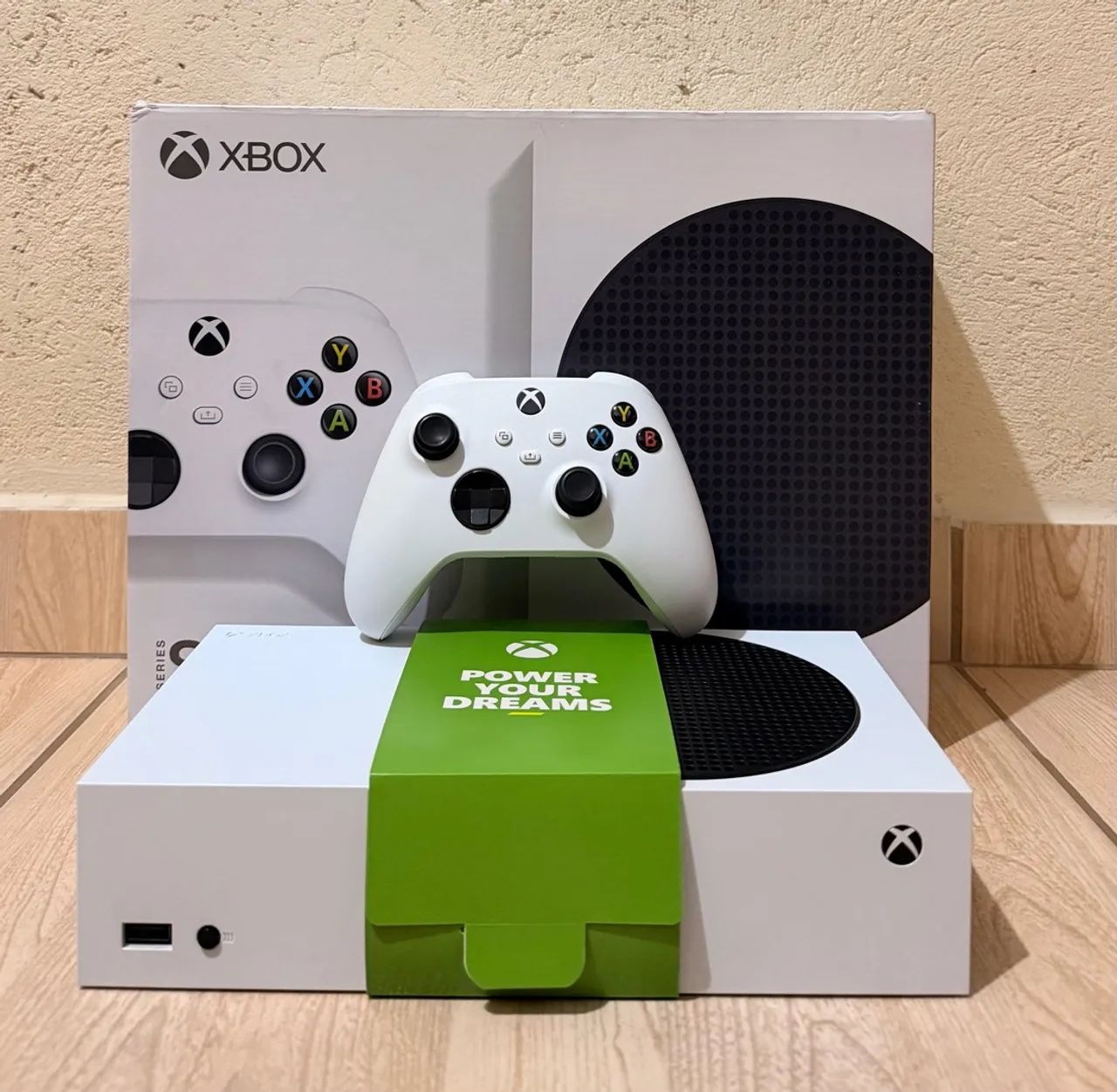 Xbox series s completo impecável zero 