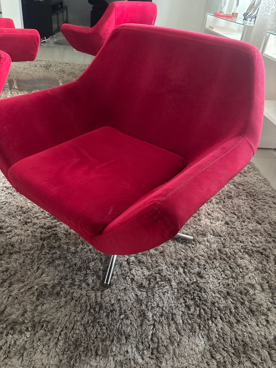 Poltronas giratória 