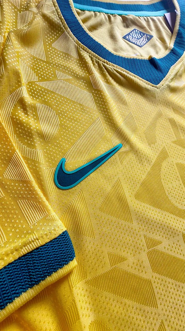 Camisa do Brasil Amarela Versão Jogador  - Foto 4