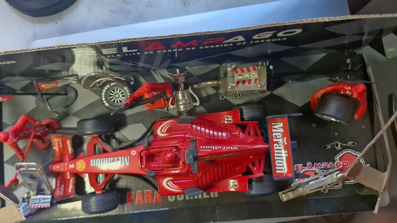 Carrinho formula 1 pit stop - Foto 2