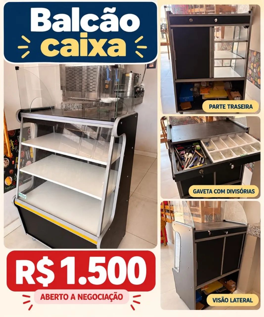 Equipamentos restaurante e pastelaria