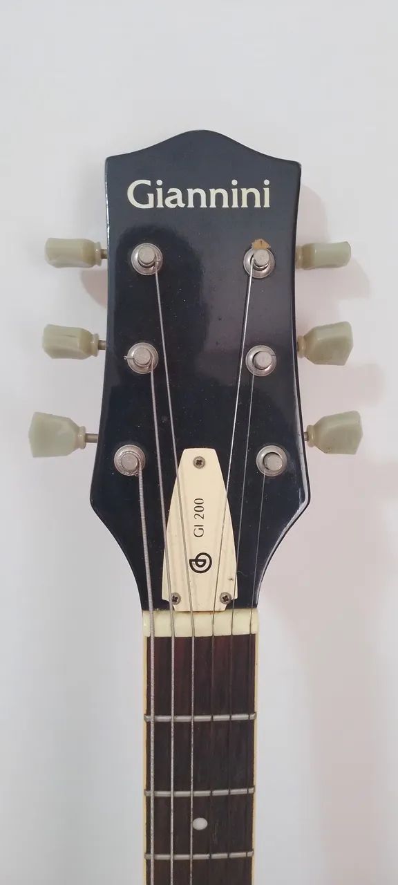Guitarra Gianinni Modelo Lês Paul Vintage - fabricação anos 80 - Foto 4