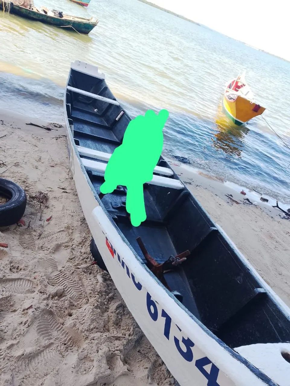 Barco com motor  - Foto 2