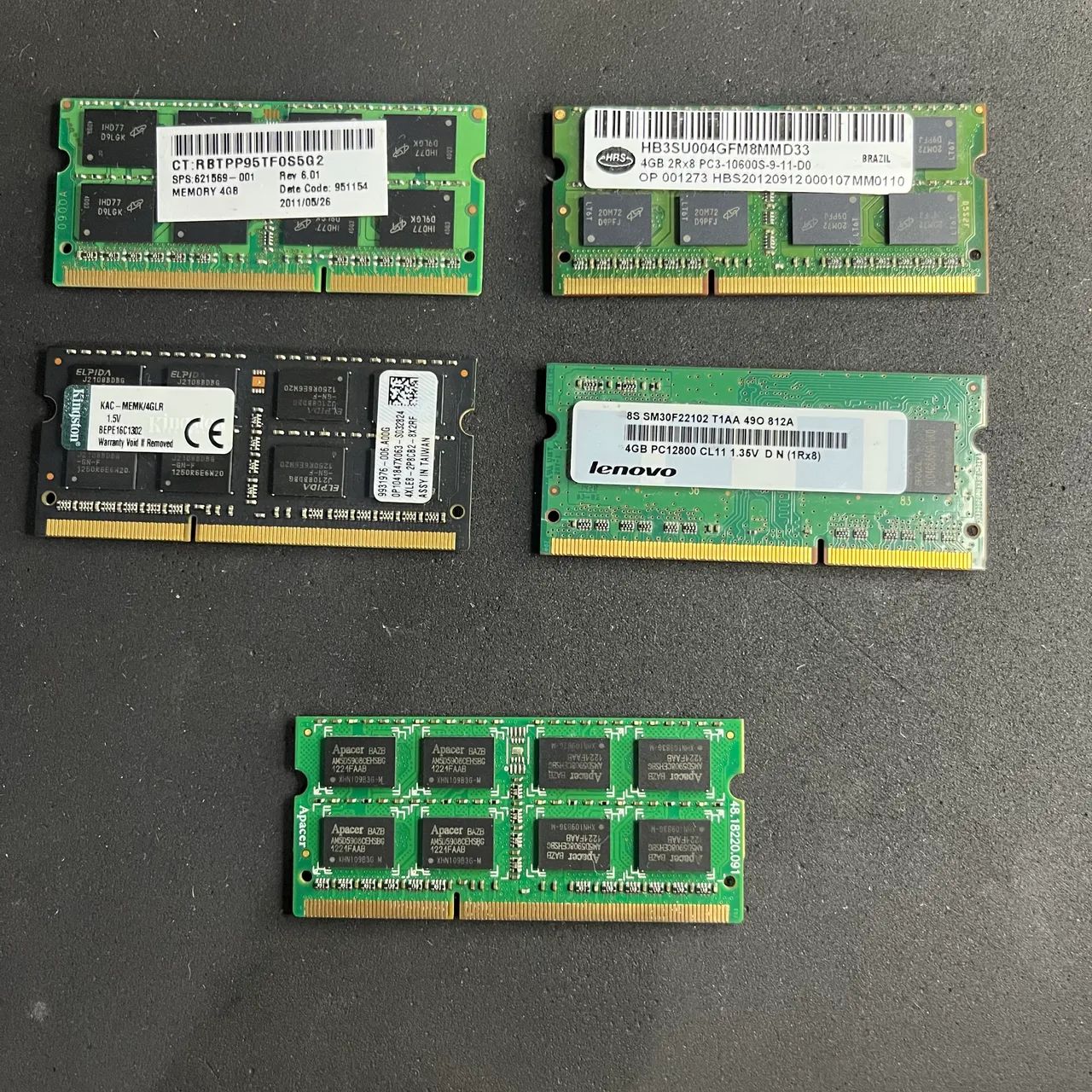 Memoria Ram Notebook 4Gb DDR3