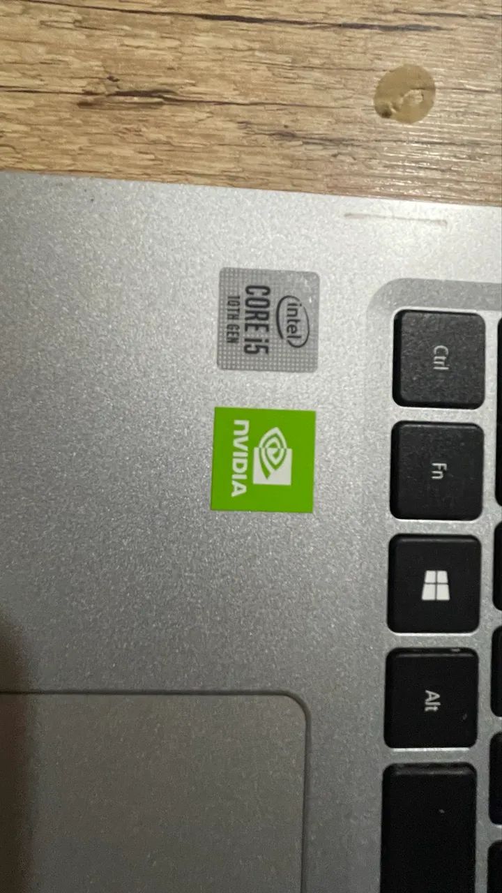 NOTEBOOK ACER ASPIRE 5  INTEL CORE i5 10ª GERAÇÃO PLACA DE VÍDEO NVIDIA - Foto 3