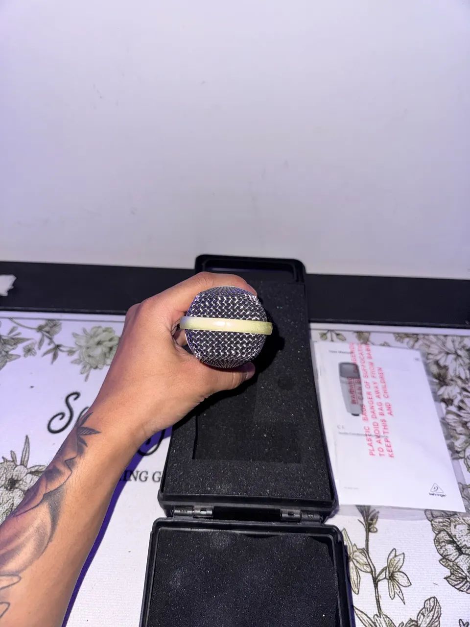 Microfone C1 Behring com CASE e CAIXA - Foto 3