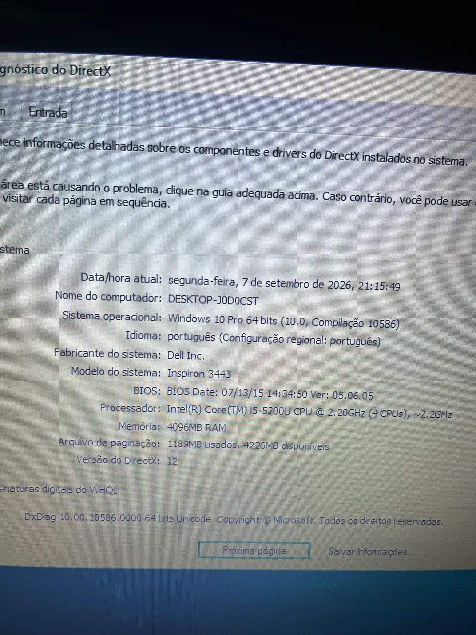 Notebook DELL Inspiron Core i5 5a geração  - Foto 4