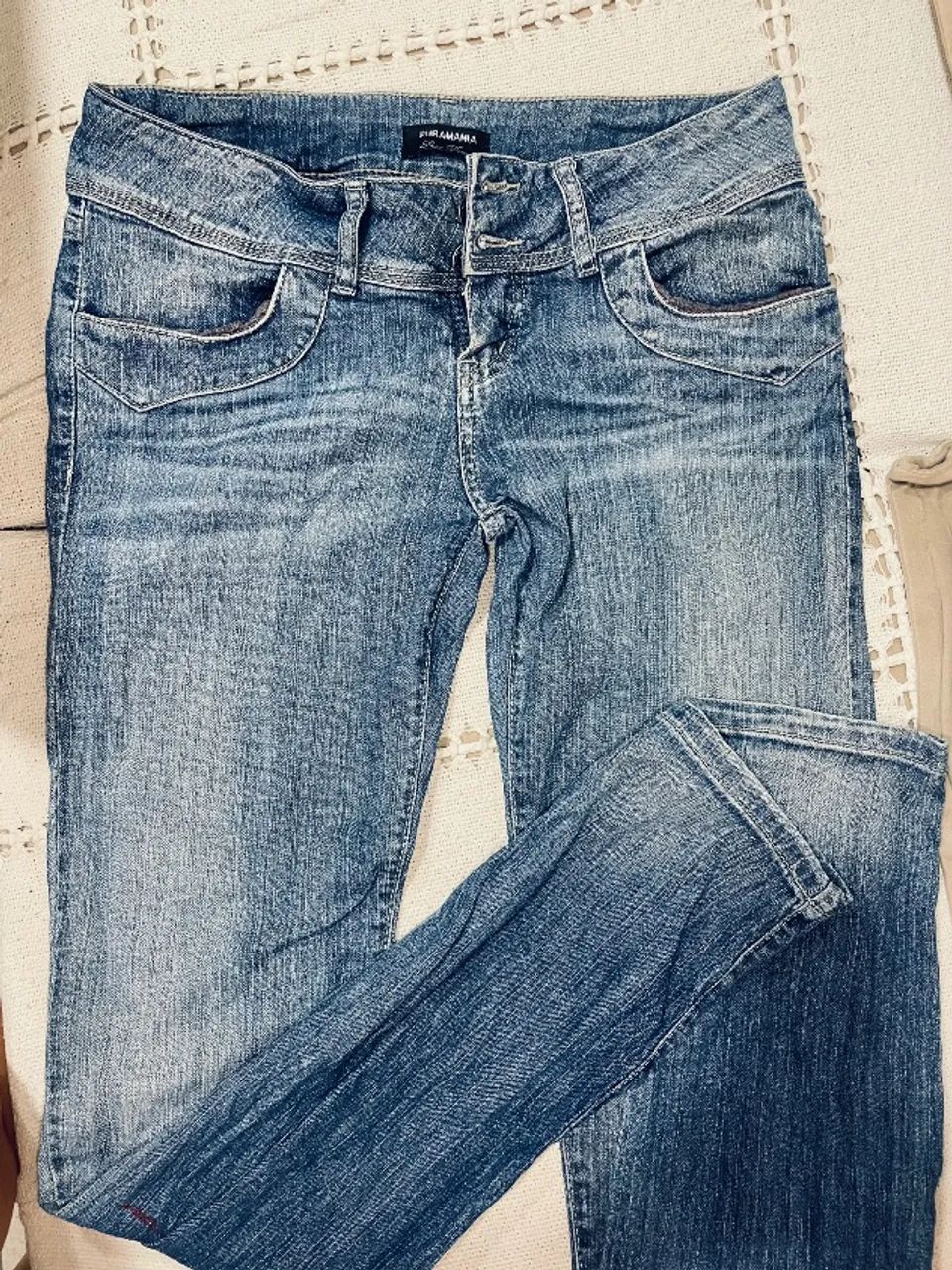 Calça Colcci tamanho 38 . Cintura baixa.  60 - Foto 2