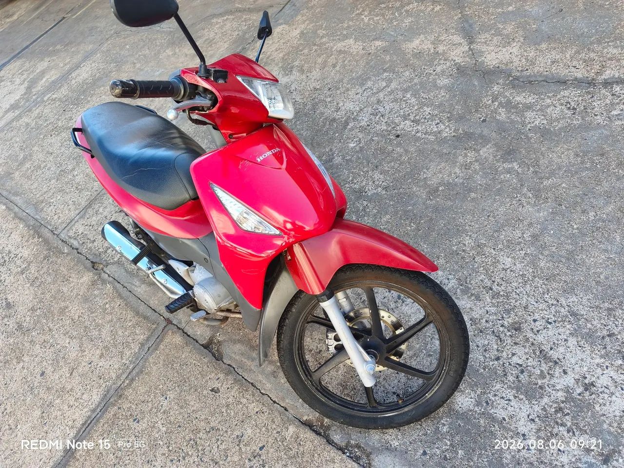 Honda Bis+ 2008 freio disco dianteiro  - Foto 4