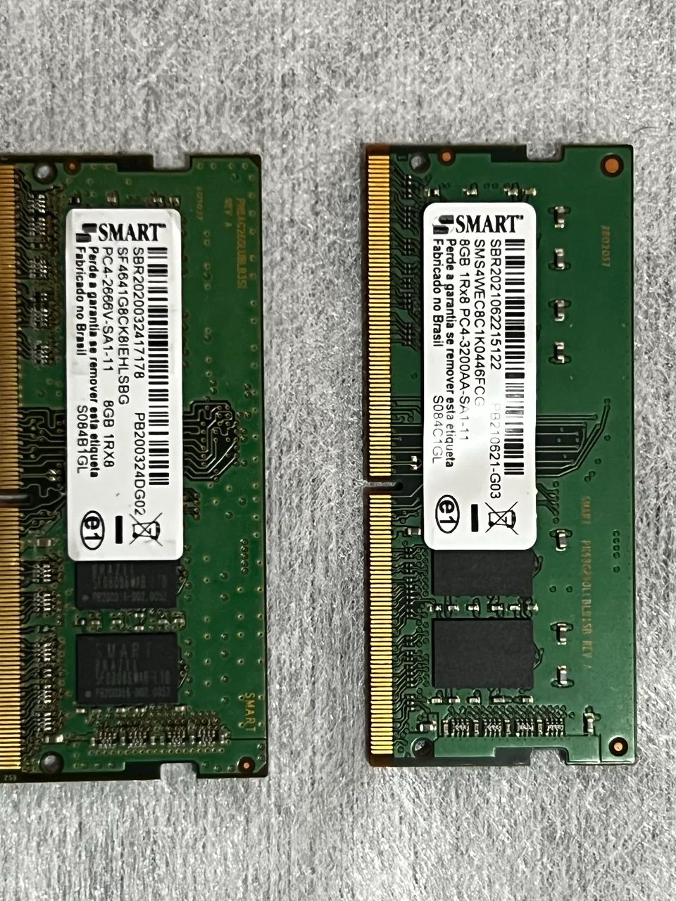Memória DDR4 8gb notebook 2 pente  - Foto 5