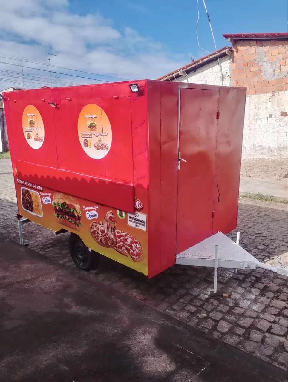 Trailer food truck