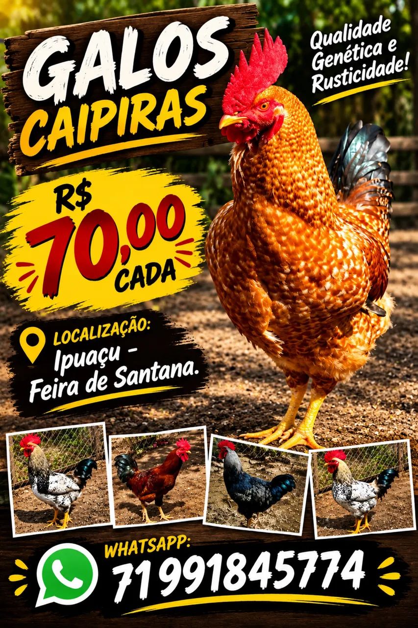 Galos caipiras