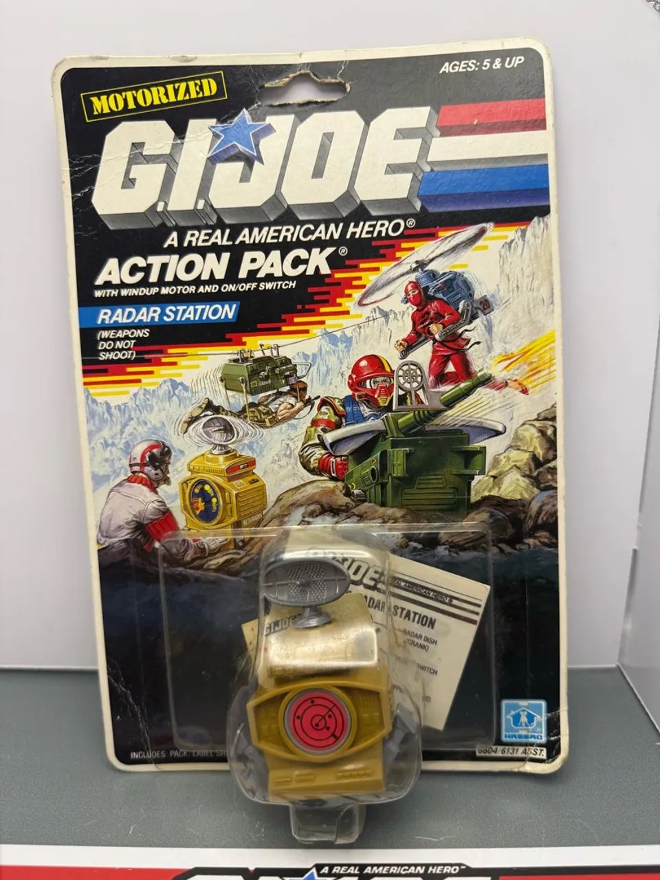 Gi Joe  Radar Station Action Pack - 1987 - Comandos em ação 