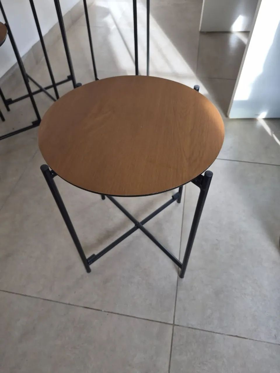 Mesa lateral ou de centro - estilo industrial  - Foto 5
