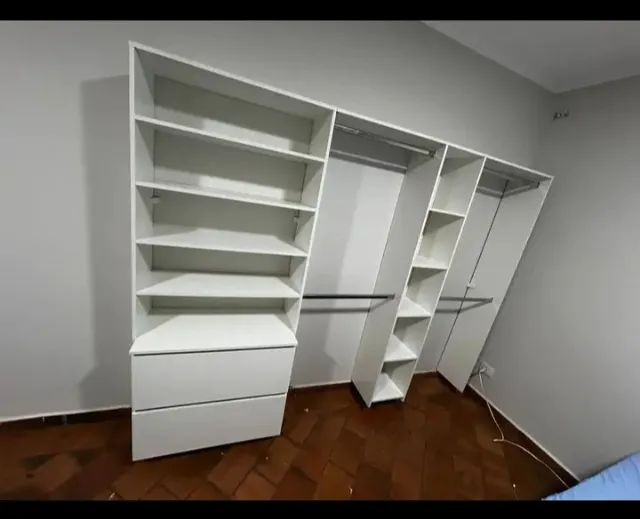 CLOSET SUSPENSO CABIDEIRO MDF NOVO 