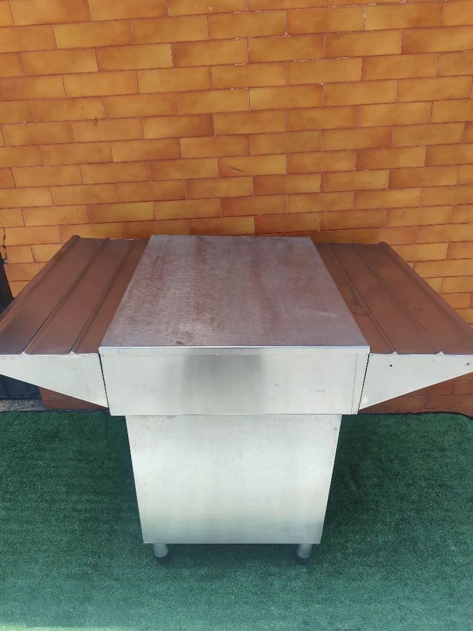 Mesa industrial inox 304 self-service 