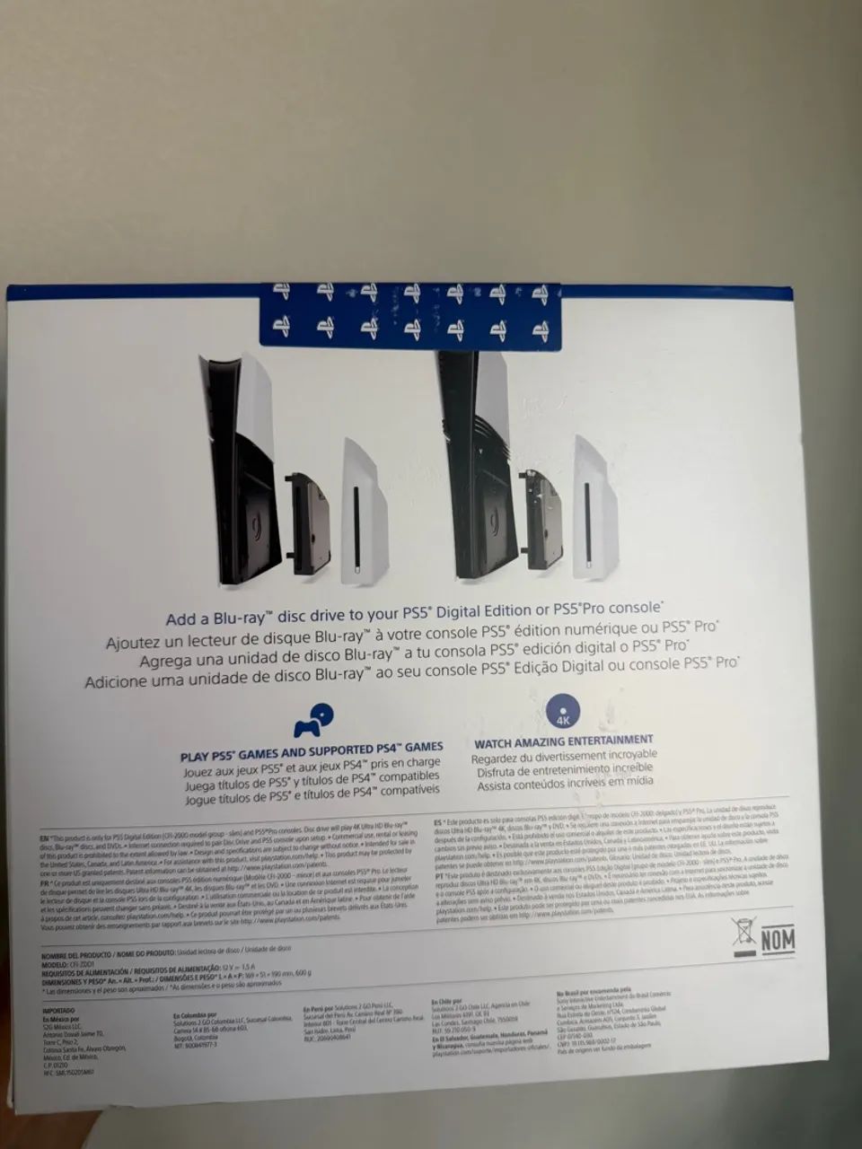 Leitor de Disco (Disc Drive) para PS5 Slim e PS5 Pro - Foto 2