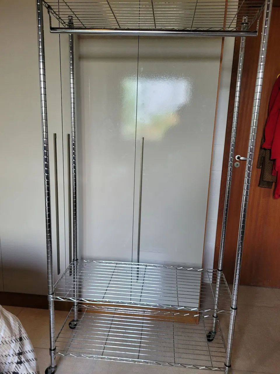 Arara em aço inox 