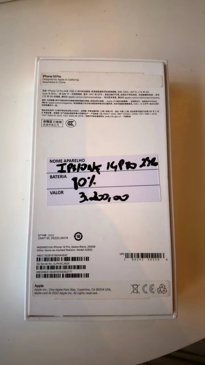 iPhone 14 Pro 256 gb - Foto 3
