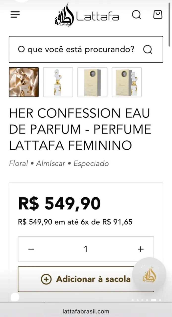 Perfume árabe feminino laffata  - Foto 2
