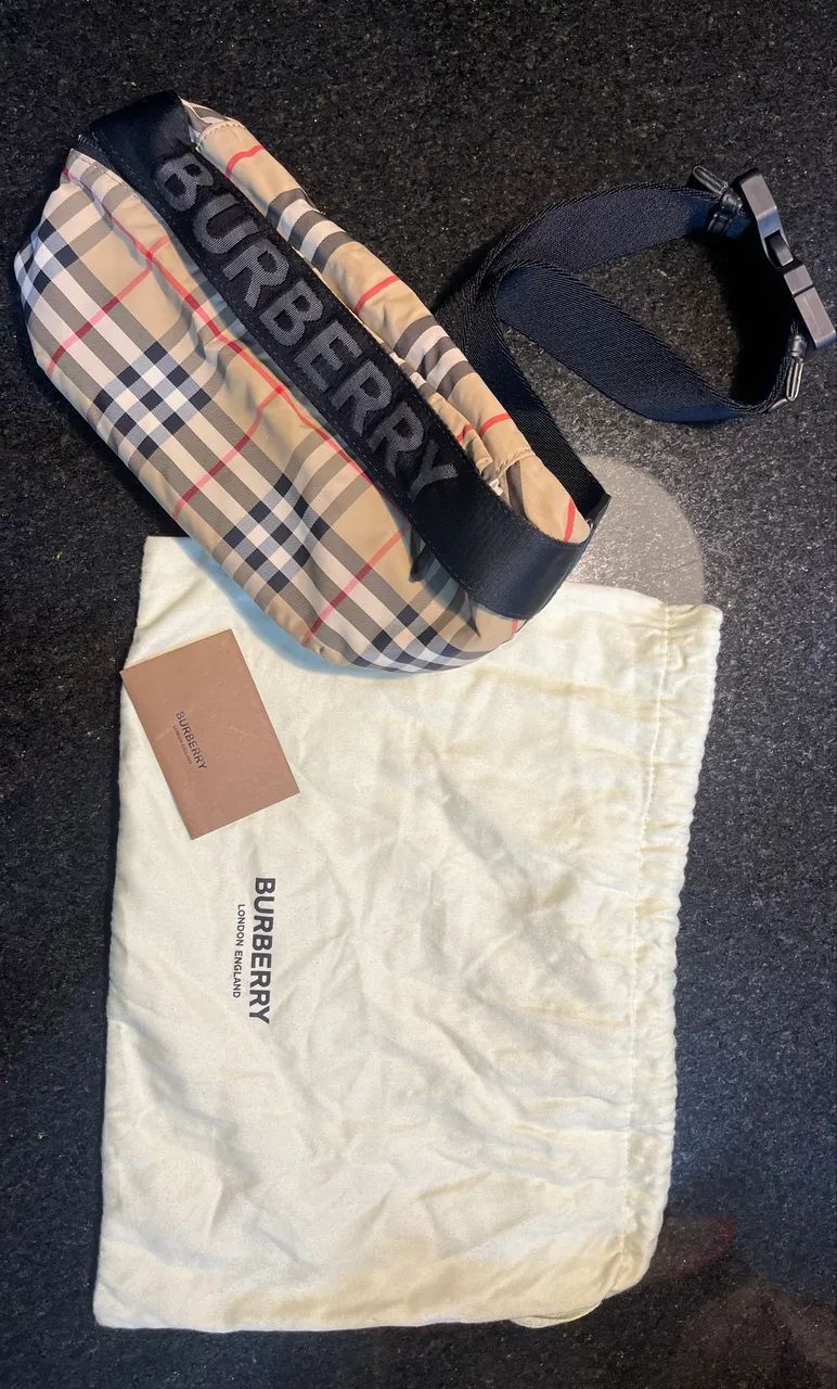 Pochete masculina Burberry  - Foto 2