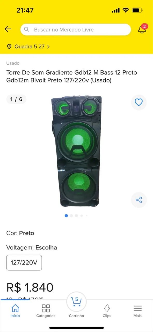 Caixa de som  - Foto 3