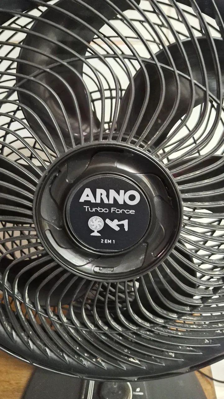 Ventilador Arno Turbo force - com defeito - Foto 2