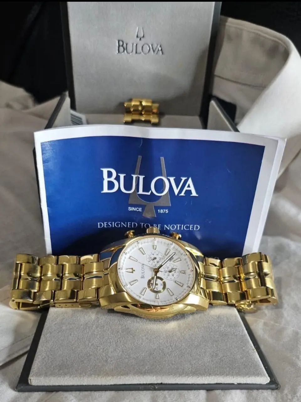 Relógio BULVA 100 por cento original R$1.700,00 - Foto 5
