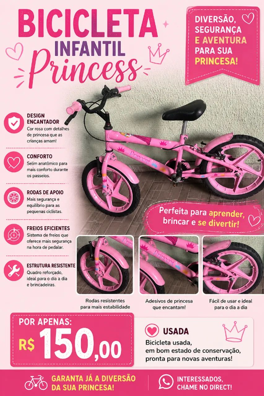 bicicleta infantil