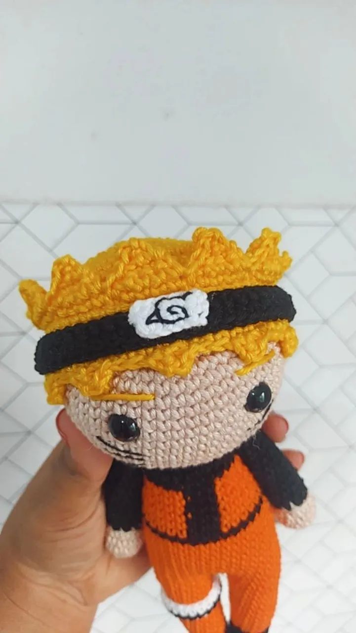 Naruto Amigurumi/ Crochê  - Foto 3