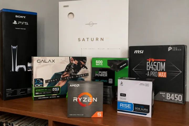 PC Gamer Ryzen 5 5600 + RTX 3060 8GB | 16GB RAM | SSD + HD | Completo c/ Caixas - Foto 4