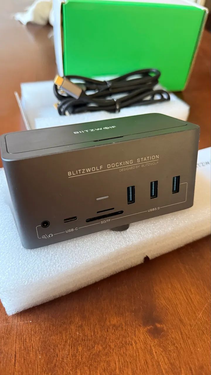 Dock Station BlitzWolf BW-TH13 18 em 1 - NOVA - Foto 3